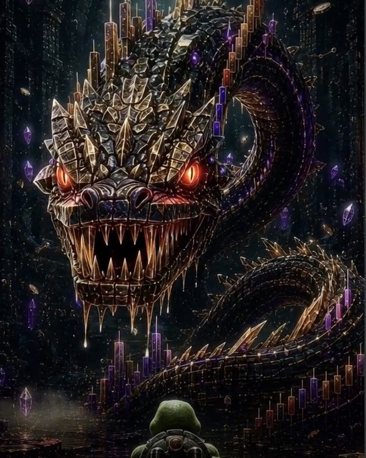 Facing a Guardian boss — a towering serpent made of candles